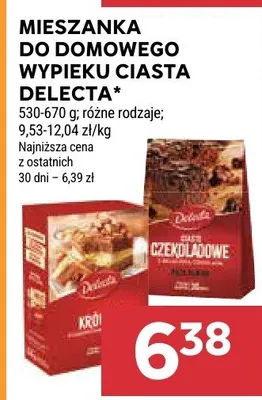 Mieszanka do domowego wypieku ciasta promocja w Stokrotka