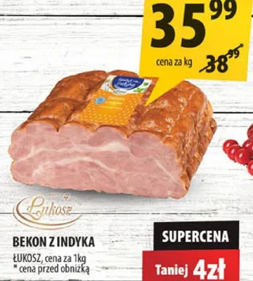 Bekon z indyka Łukosz promocja w Arhelan