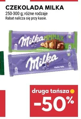 Czekolada MILKA promocja w Stokrotka