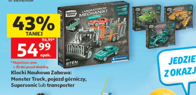 Klocki Naukowa Zabawa promocja w Auchan