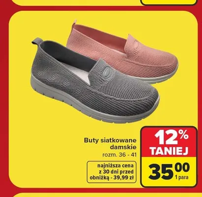 Buty siatkowe damskie promocja w Carrefour