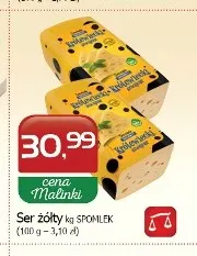 Ser żółty Królewiecki Spomlek promocja w MALINKA