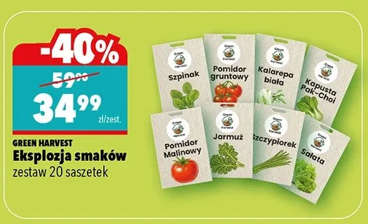 Eksplozja smaków zestaw 20 saszetek promocja w Biedronka