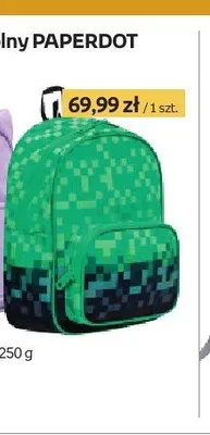 Plecak przedszkolny PAPERDOT Piksele promocja w Empik