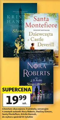 Książka Słowik Kristin Hannah promocja w Auchan