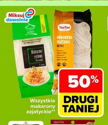 Makaron ryżowy House of Asia promocja w Carrefour