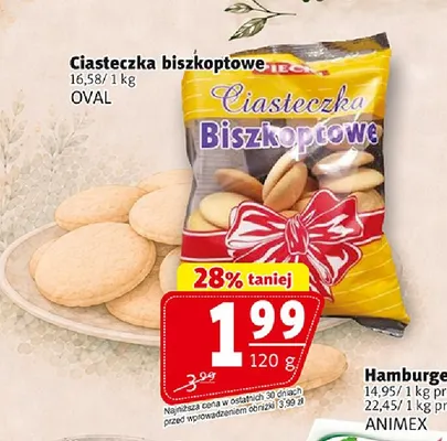 Ciasteczka biszkoptowe Oval promocja w Prim Market