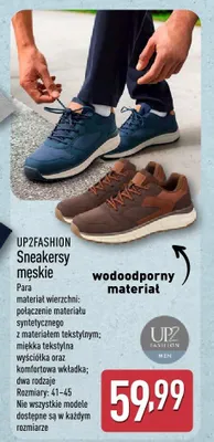 Sneakersy męskie promocja w Aldi