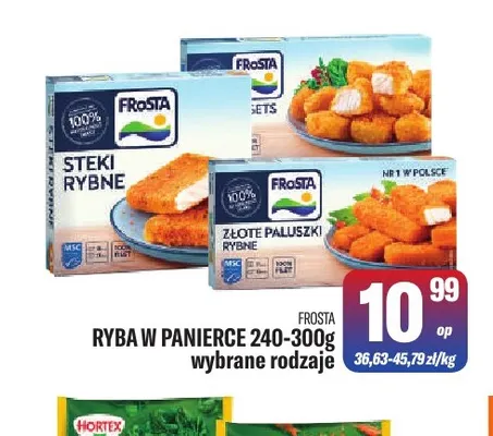 Ryba w panierce Frosta promocja w Tomi Markt