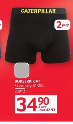 Bokserki CAT 2-pak promocja w Selgros