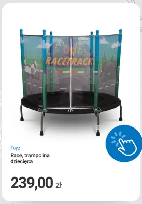 Trampolina dziecięca Toyz Race promocja w Smyk