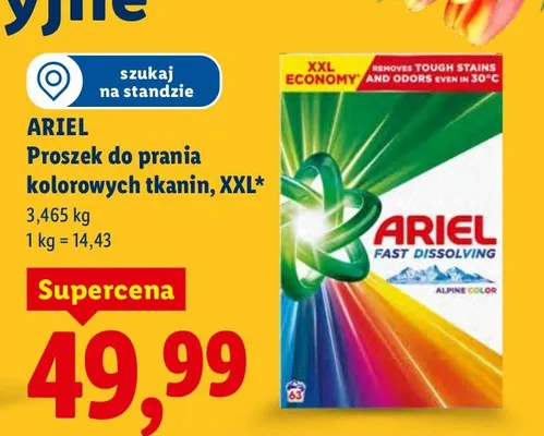 Proszek do prania kolorowych tkanin, XXL promocja w Lidl
