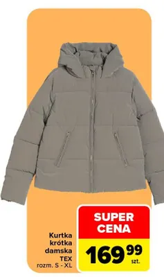 Kurtka krótka damska TEX promocja w Carrefour