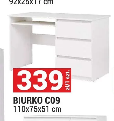 Biurko Cosmo C09 promocja w Merkury Market