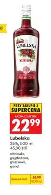 Lubelska wiśniówka promocja w Biedronka