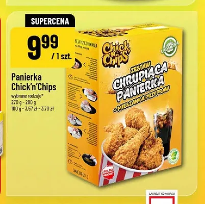 Panierka Chrupiąca Chick'n'Chips promocja w POLOmarket