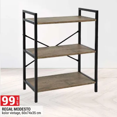 Regał MODESTO promocja w Merkury Market