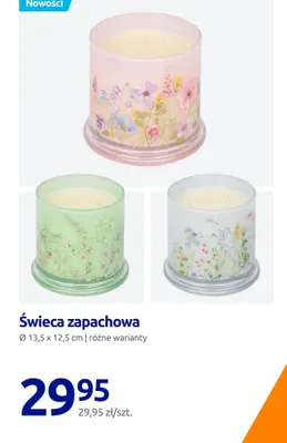 Świeca zapachowa różne warianty promocja w Action