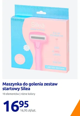 Maszynka do golenia zestaw startowy Silea promocja w Action