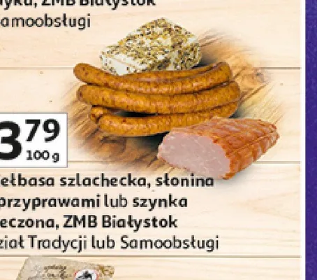 Szynka pieczona ZMB Białystok promocja w Auchan