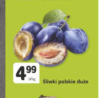 Śliwki polskie duże promocja w Marketvita