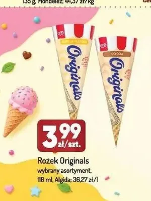 Lody rożek Algida Originals śmietankowy promocja w Avita