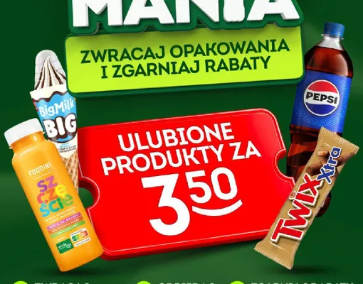 Lód Big Milk rożek promocja w Żabka