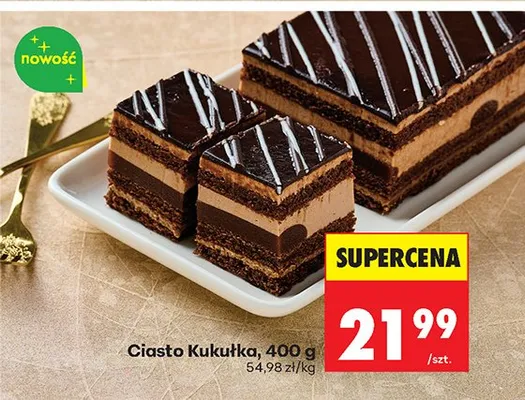 Ciasto kukułka promocja w Biedronka