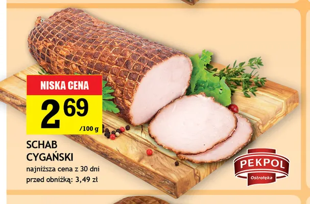 Schab cygański Pekpol promocja w Gram Market