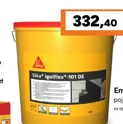 Emulsja bitumiczna Sika Igolflex-101 promocja w Bricoman