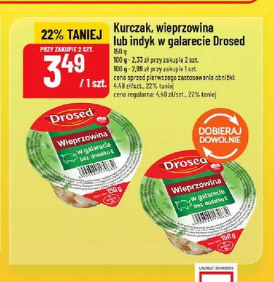 Wieprzowina w galarecie Drosed promocja w POLOmarket