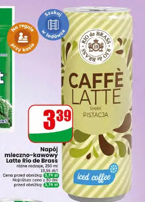 Napój mleczno-kawowy różne rodzaje promocja w Dino