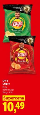 Chipsy Lay's promocja w Lidl