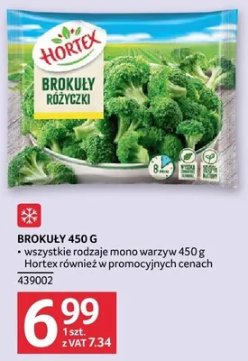 Brokuły różyczki promocja w Selgros