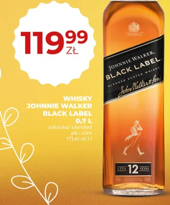Whisky Johnnie Walker Black Label promocja w Duży Ben