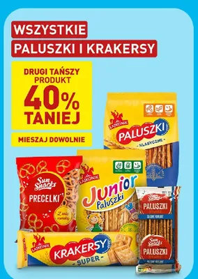 Paluszki i krakersy Aldi promocja w Aldi