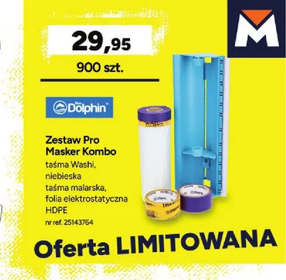 Zestaw taśm i folii Blue Dolphin Pro Masker Kombo promocja w Bricoman