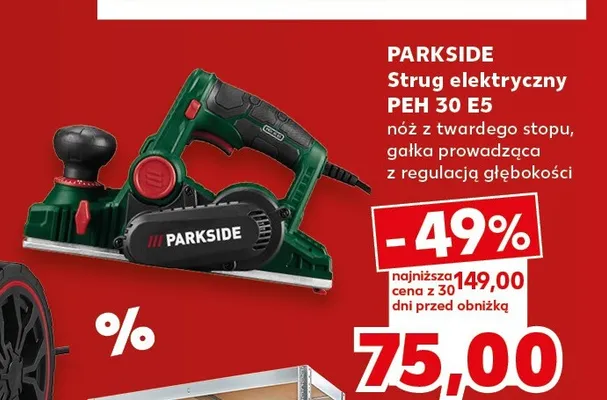 Strug elektryczny Parkside Peh 30 E5 promocja w Kaufland