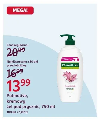 Kremowy żel pod prysznic promocja w Rossmann