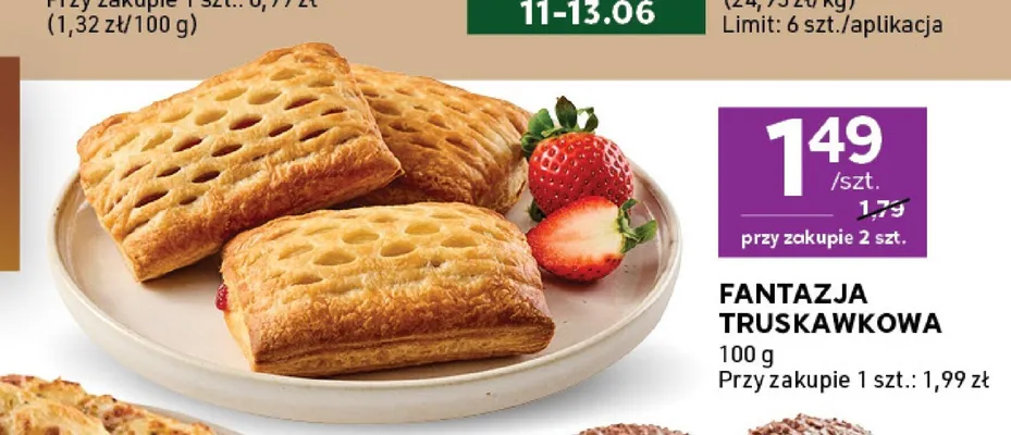 Fantazja truskawkowa promocja w Stokrotka