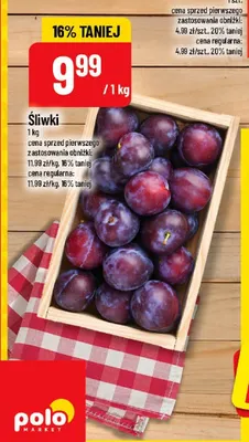 Śliwki promocja w POLOmarket