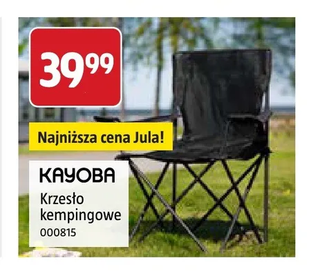 Krzesło kempingowe Kayoba promocja w Jula