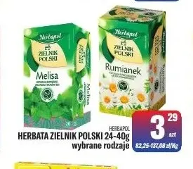 Herbata Zielnik Polski Herbapol promocja w Tomi Markt