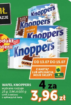 Wafel Knoppers Peanut promocja w Euro Sklep
