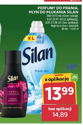 Perfumy do prania Silan promocja w Stokrotka