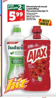 Płyn do naczyń Ludwik promocja w TOPAZ