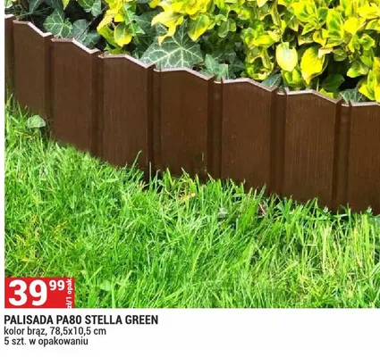 Palisada PA80 Stella Green kolor brąz 78,5x10,5cm promocja w Merkury Market