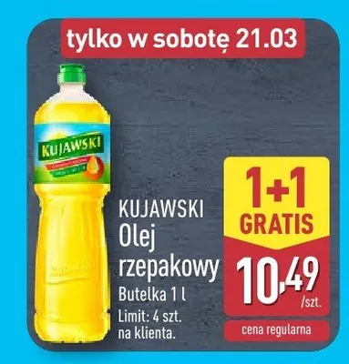 Olej rzepakowy promocja w Aldi