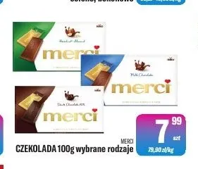 Czekolada Merci promocja w Tomi Markt