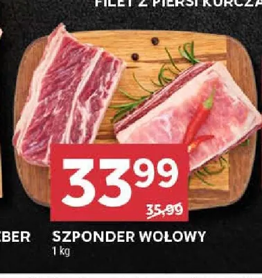 Szponder wołowy promocja w Stokrotka